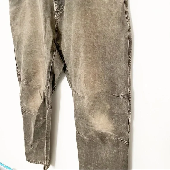Kuhl Rydr Pants Vintage Patina Dye Distressed Worn In Brown Size 40 x 30 - Picture 3 of 14